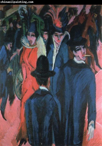 Ernst Ludwig Kirchner berlin street scene