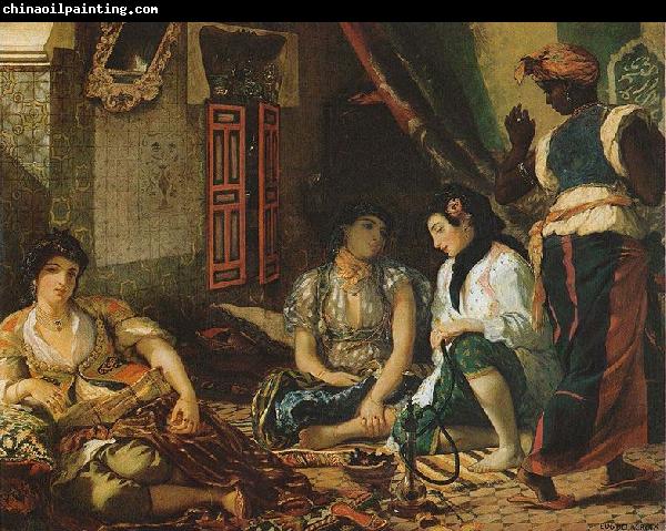 Eugene Delacroix The Women of Algiers