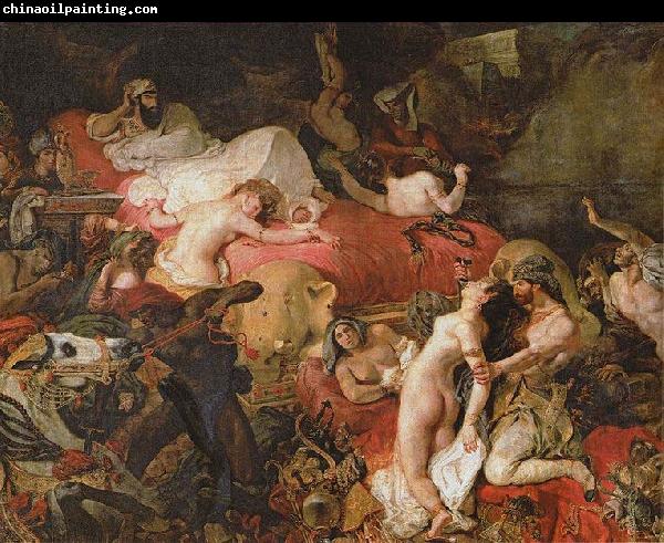 Eugene Delacroix Death of Sardanapalus