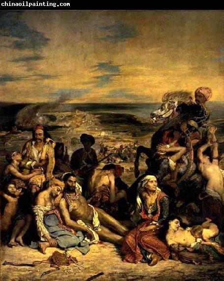 Eugene Delacroix Massacre at Chios