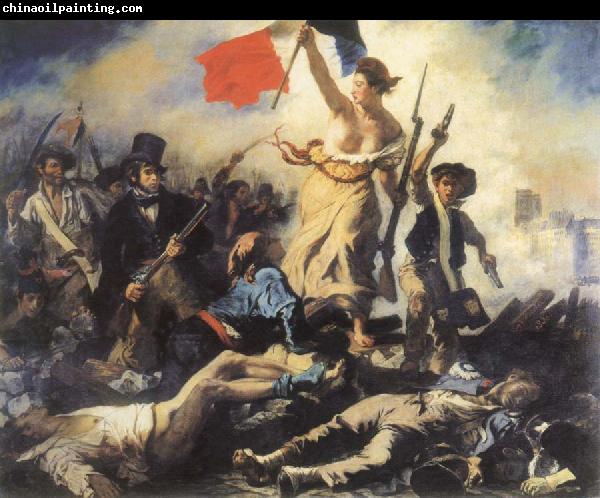 Eugene Delacroix liberty leading the people