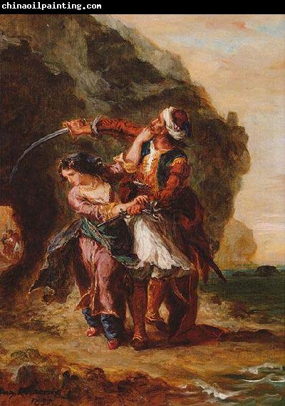 Eugene Delacroix Bride of Abydos