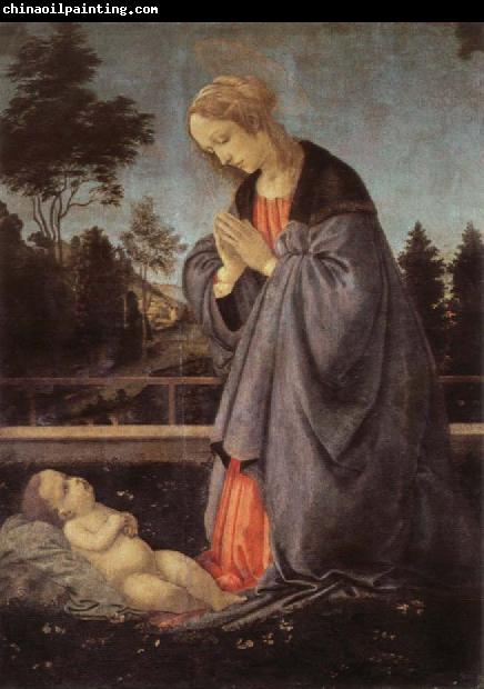 Filippino Lippi adoration of the child