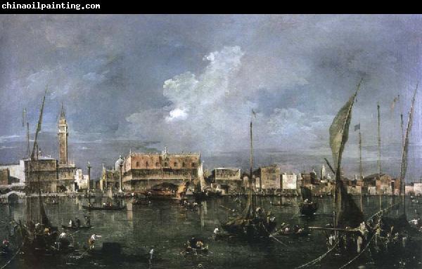 Francesco Guardi venice acrooss the basin of san marco