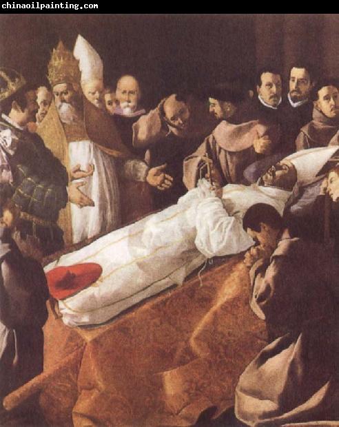 Francisco de Zurbaran The Lying-in-State of St Bonaventure