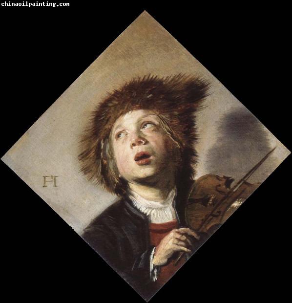 Frans Hals a boy with a violin