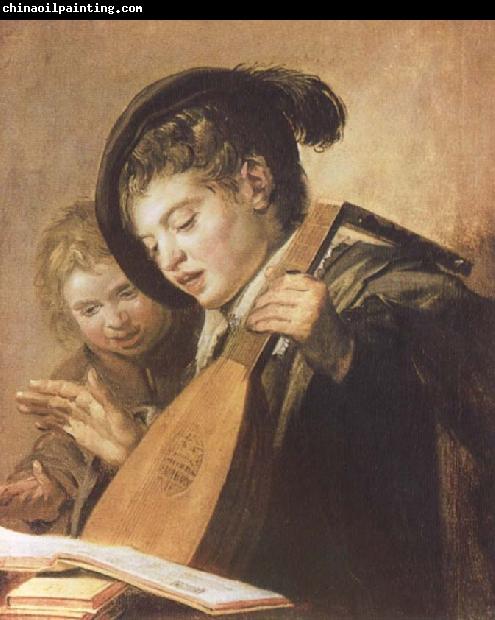 Frans Hals Two Singing Boys