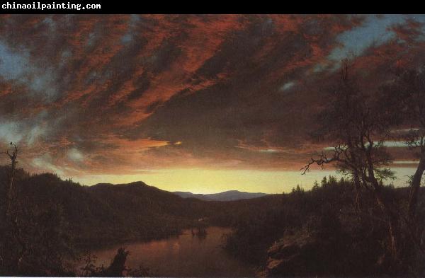 Frederic Edwin Church Wild twilight