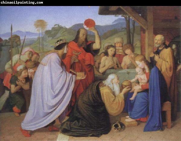 Friedrich overbeck adoration of the kings