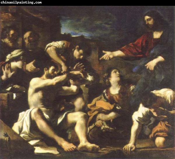 GUERCINO raising of lazarus