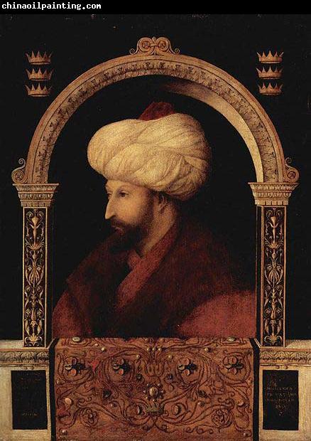 Gentile Bellini Sultan Mehmed II