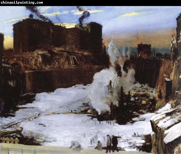 George Bellows pennsylvania station excavation