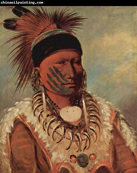 George Catlin The White Cloud