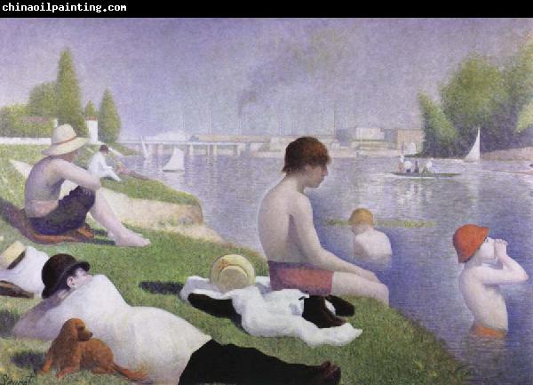 Georges Seurat bathers as asnieres