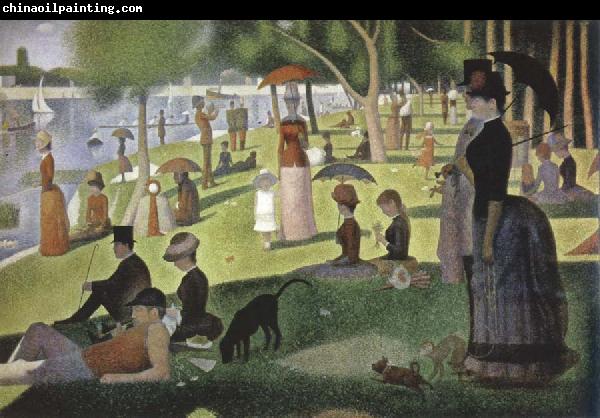 Georges Seurat a sunday on la grande jatte 1884