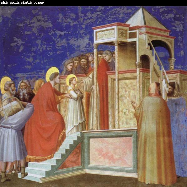 Giotto Presentation of the VIrgin ar the Temple