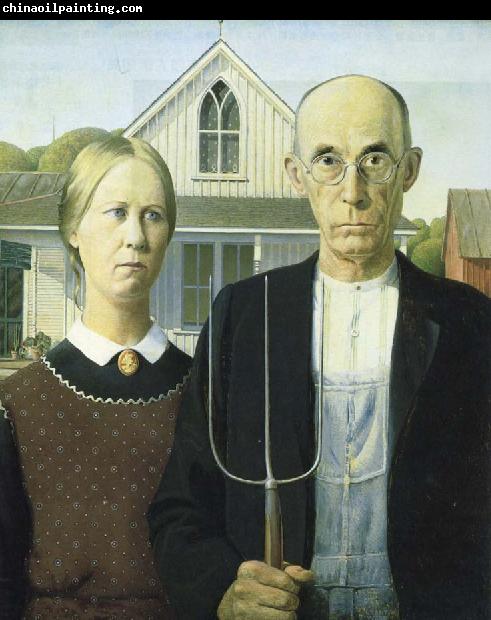 Grant Wood American Gothic