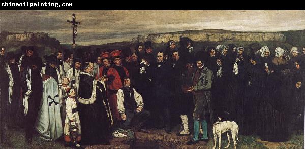 Gustave Courbet Ornans funeral