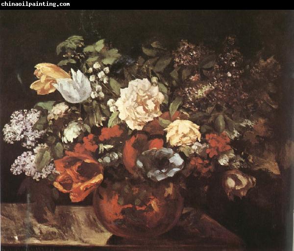 Gustave Courbet Flower