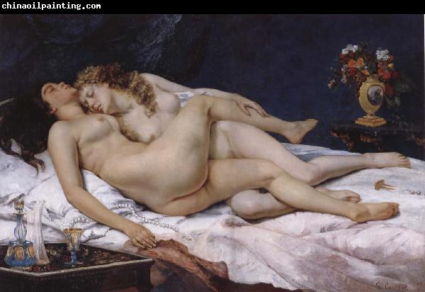 Gustave Courbet Sleep