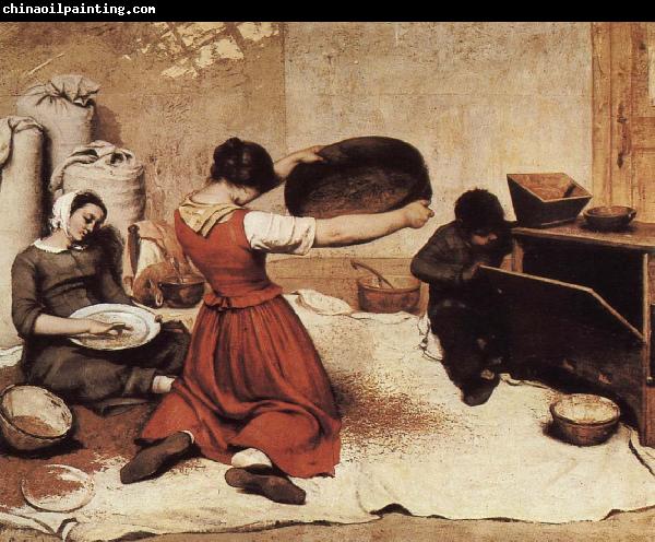 Gustave Courbet Griddle paddy