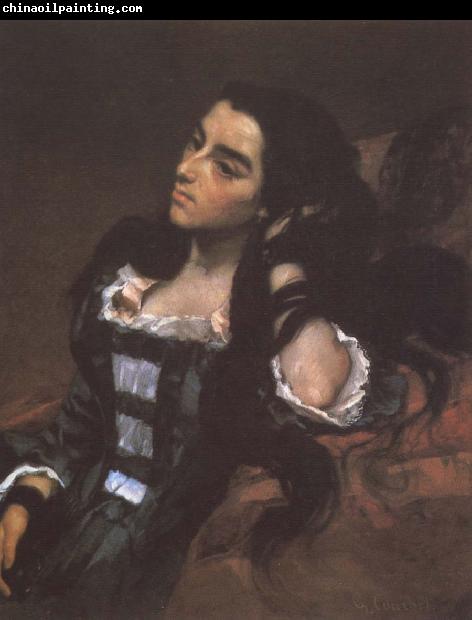 Gustave Courbet Portrait of Spanish