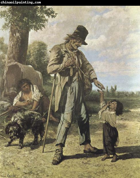 Gustave Courbet Beggar