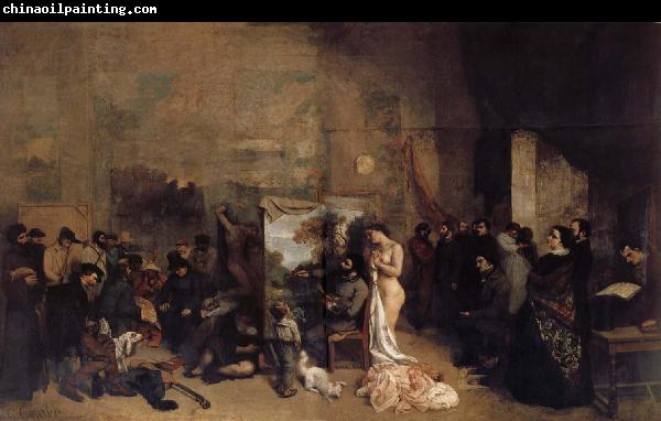 Gustave Courbet The Studio of the Painter