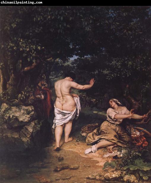 Gustave Courbet The bathers