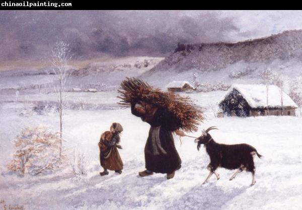 Gustave Courbet The Poor woman of the Village