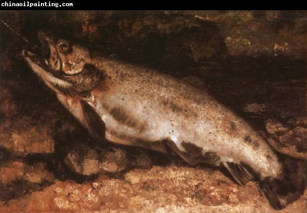 Gustave Courbet Trout