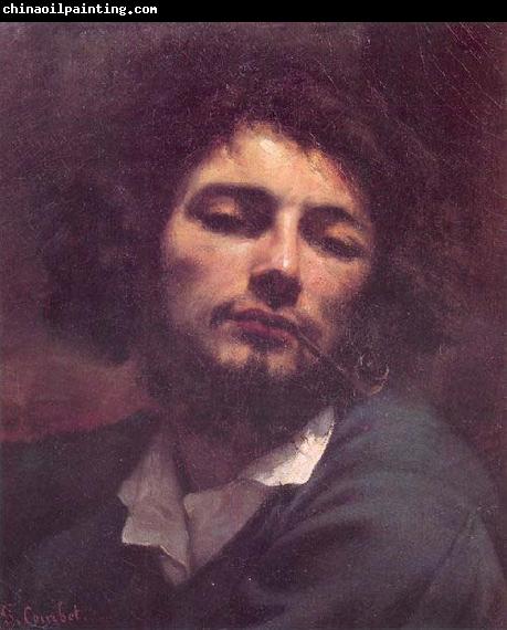 Gustave Courbet The man with a pipe