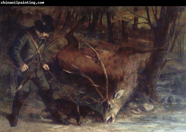 Gustave Courbet The German Huntsman