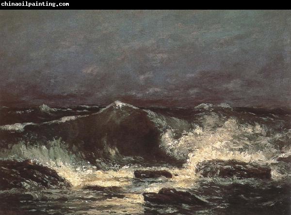 Gustave Courbet wave