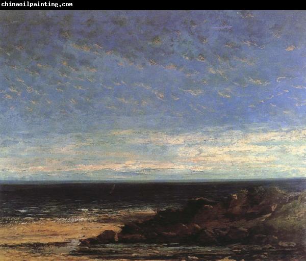 Gustave Courbet Sea