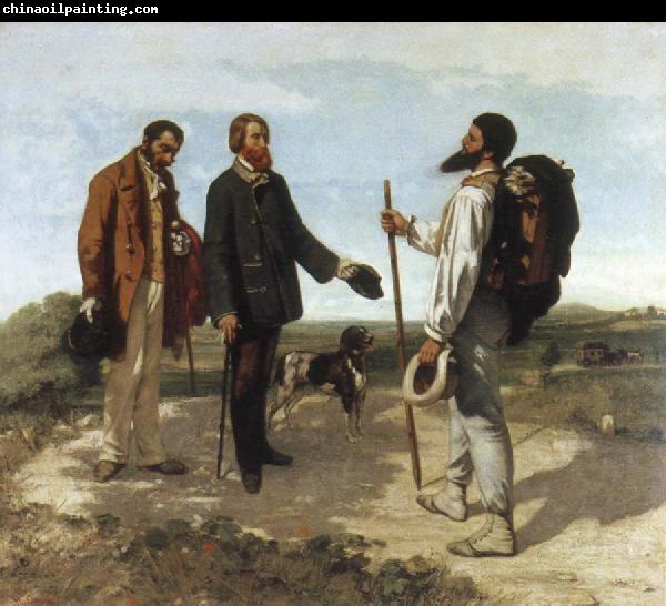 Gustave Courbet bonjour monsieur courbet