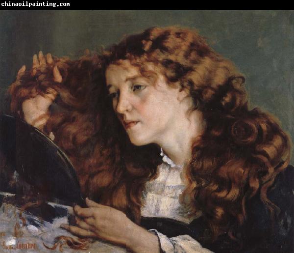 Gustave Courbet The Beautiful Irish Girl