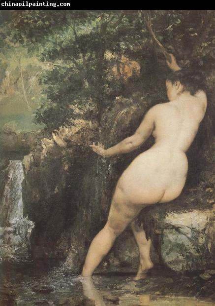 Gustave Courbet Bather