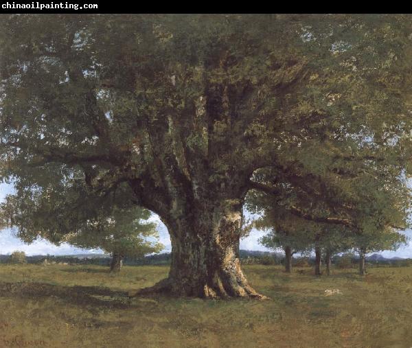 Gustave Courbet The Oak of Flagey