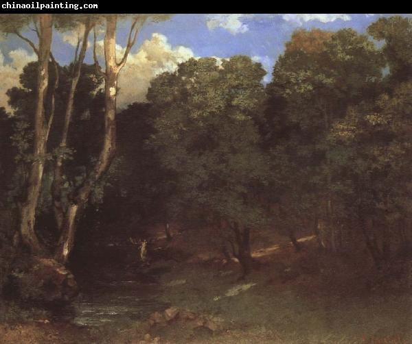 Gustave Courbet Deer