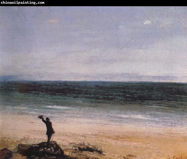 Gustave Courbet Seaside