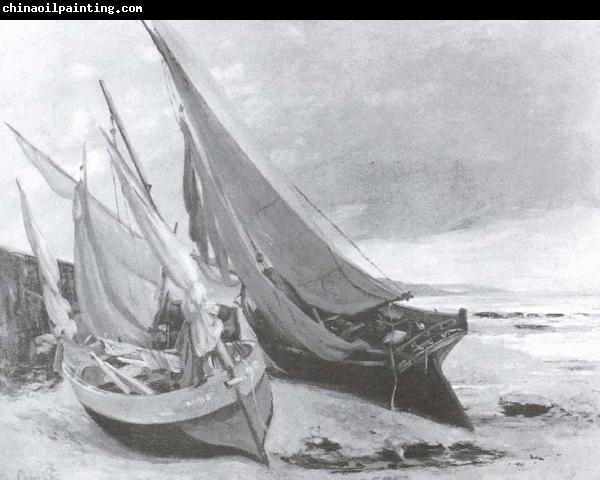 Gustave Courbet Fisherboat