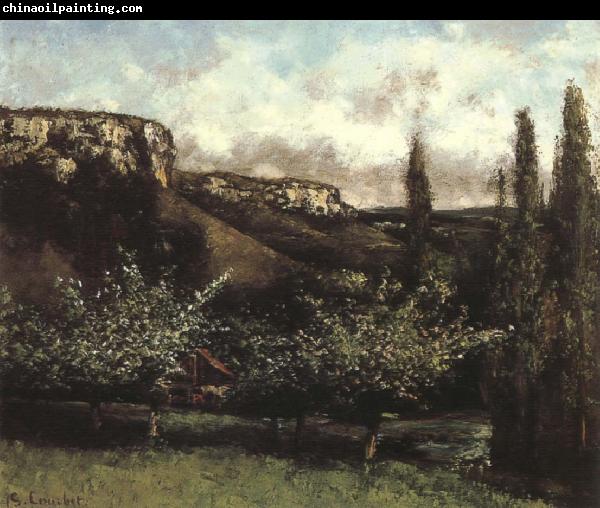 Gustave Courbet Garden