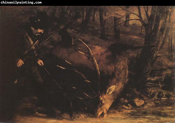 Gustave Courbet Hunter