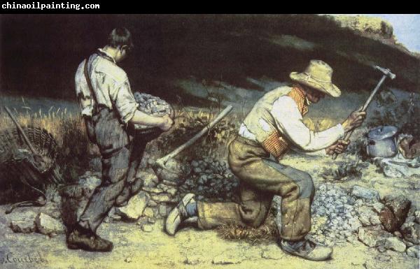 Gustave Courbet Quarrying