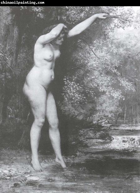 Gustave Courbet Bather