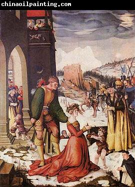 Hans Baldung Grien Beheading of St Dorothea by Baldung