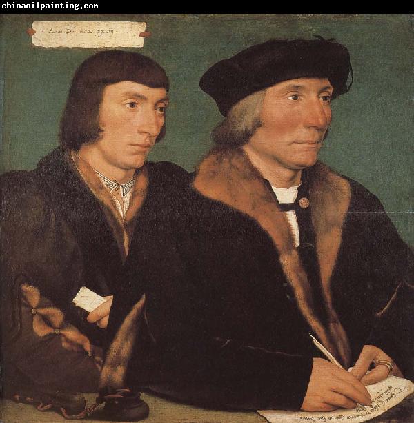 Hans Holbein Thomas and his son s portrait of John