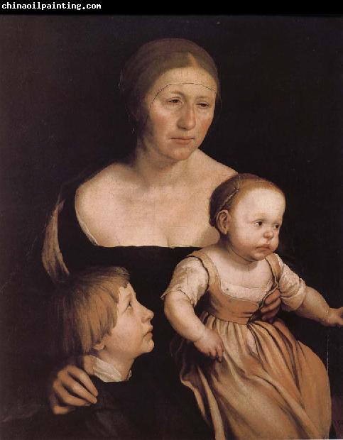 Hans Holbein The artist s wife abuse