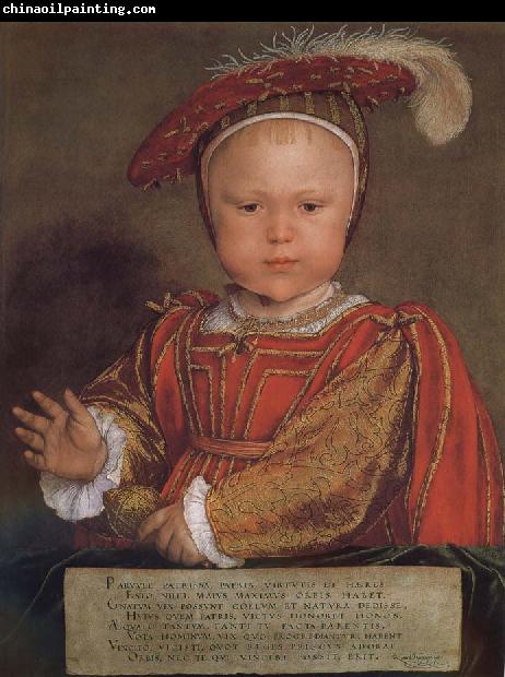 Hans Holbein Childhood portrait of Edward V